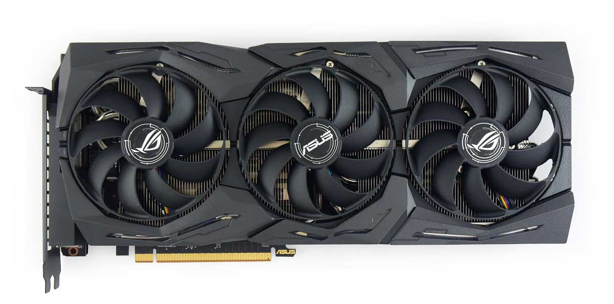 Asus Strix RX 5700 XT O8G Gaming; čelní strana