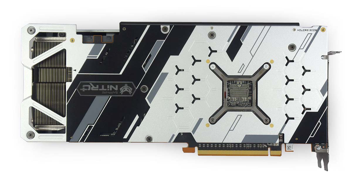 Pro zvětšení klikni Sapphire Nitro+ RX 5700 XT 8G; zadní strana