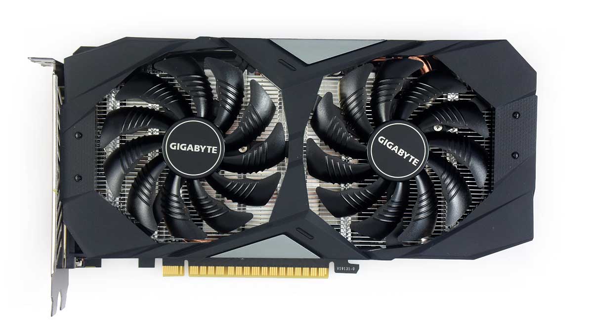 Gigabyte GTX 1650 SUPER Windforce OC; čelní strana