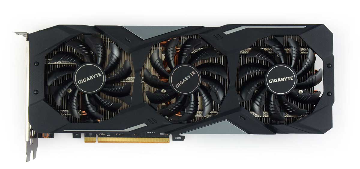 Gigabyte RX 5600 XT Gaming OC 6G; čelní strana