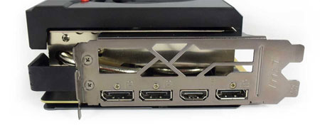 MSI RX 5600 XT GAMING X 6G obrazové výstupy