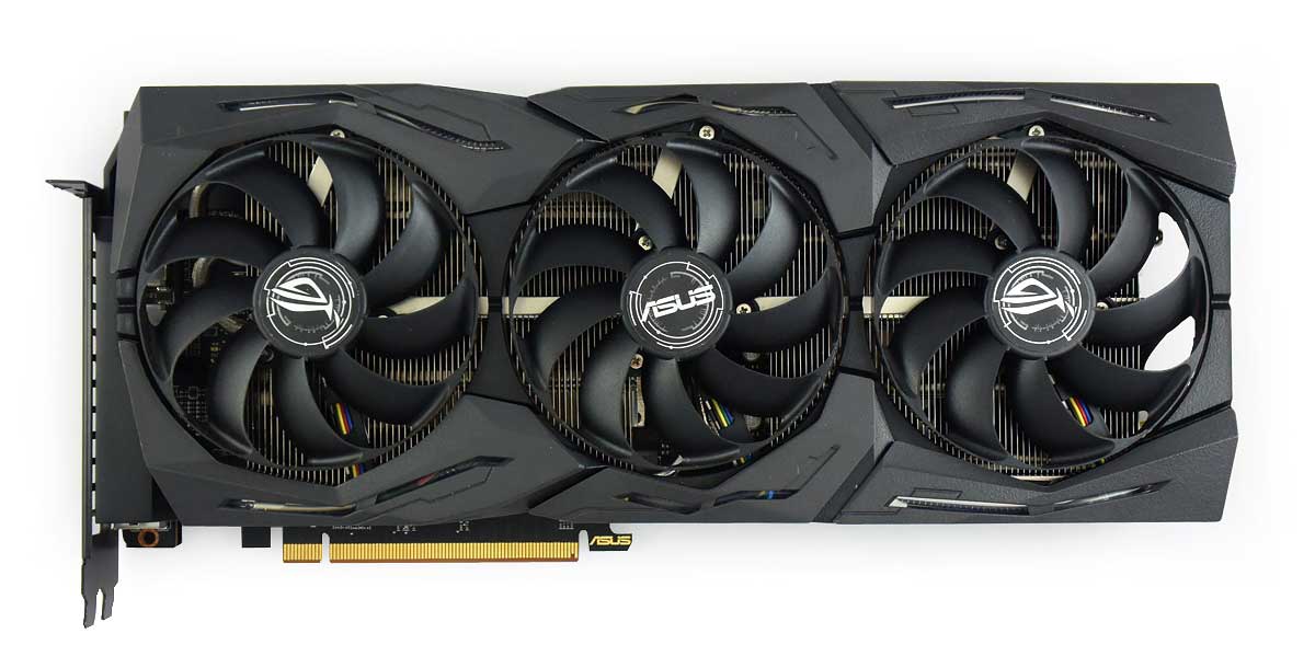 Asus STRIX RX 5600 XT T6G Gaming; čelní strana