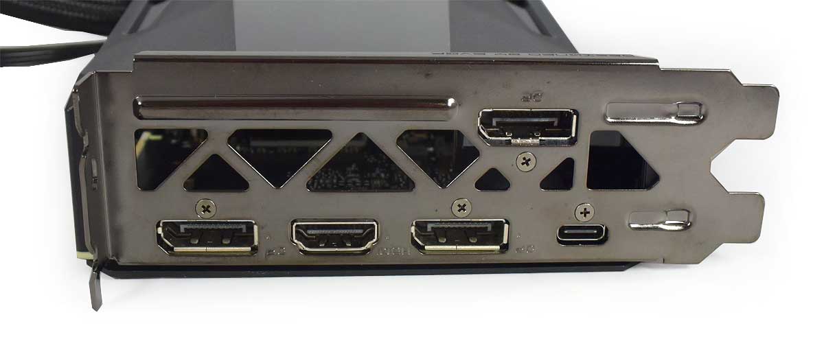 EVGA RTX 2080 SUPER XC Hybrid Gaming obrazové výstupy