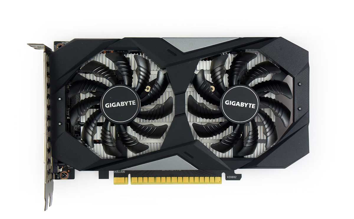 Pro zvětšení klikni Gigabyte GTX 1650 D6 Windforce OC 4G; čelní strana