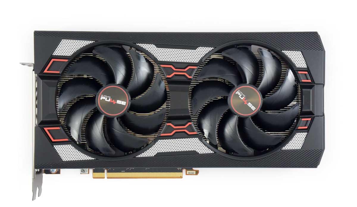 Sapphire PULSE RX 5600 XT 6G; čelní strana