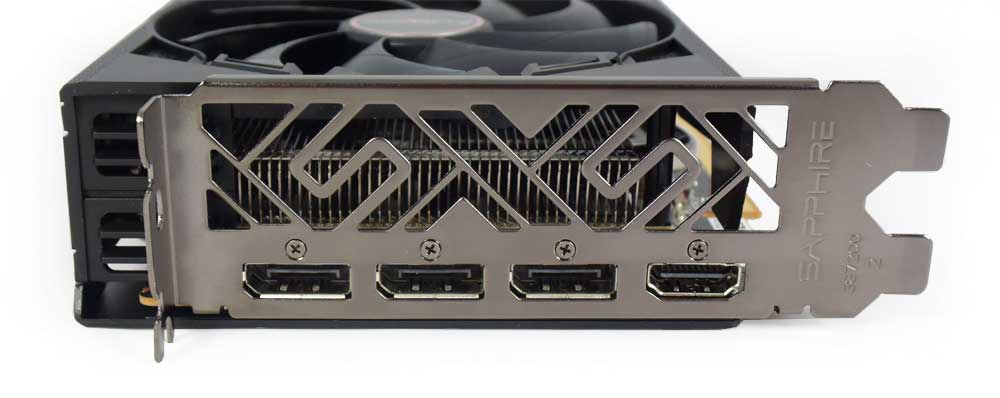 Pro zvětšení klikni Sapphire PULSE RX 5500 XT 8G obrazové výstupy