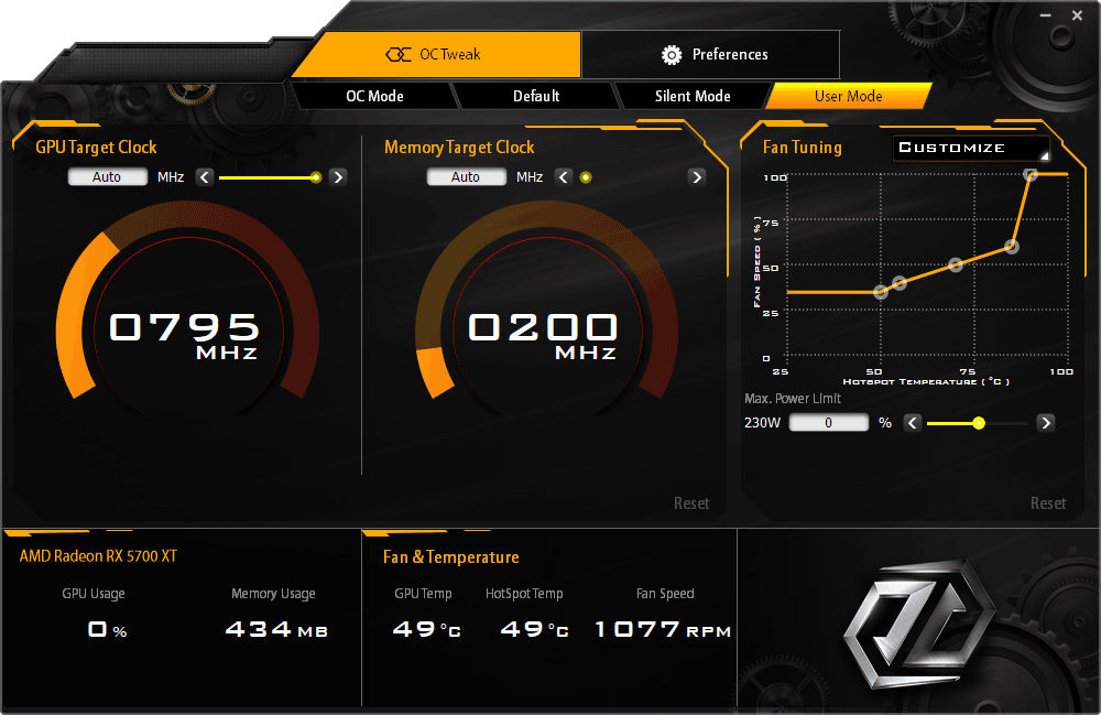 ASRock RX 5700 XT Taichi X 8G OC+