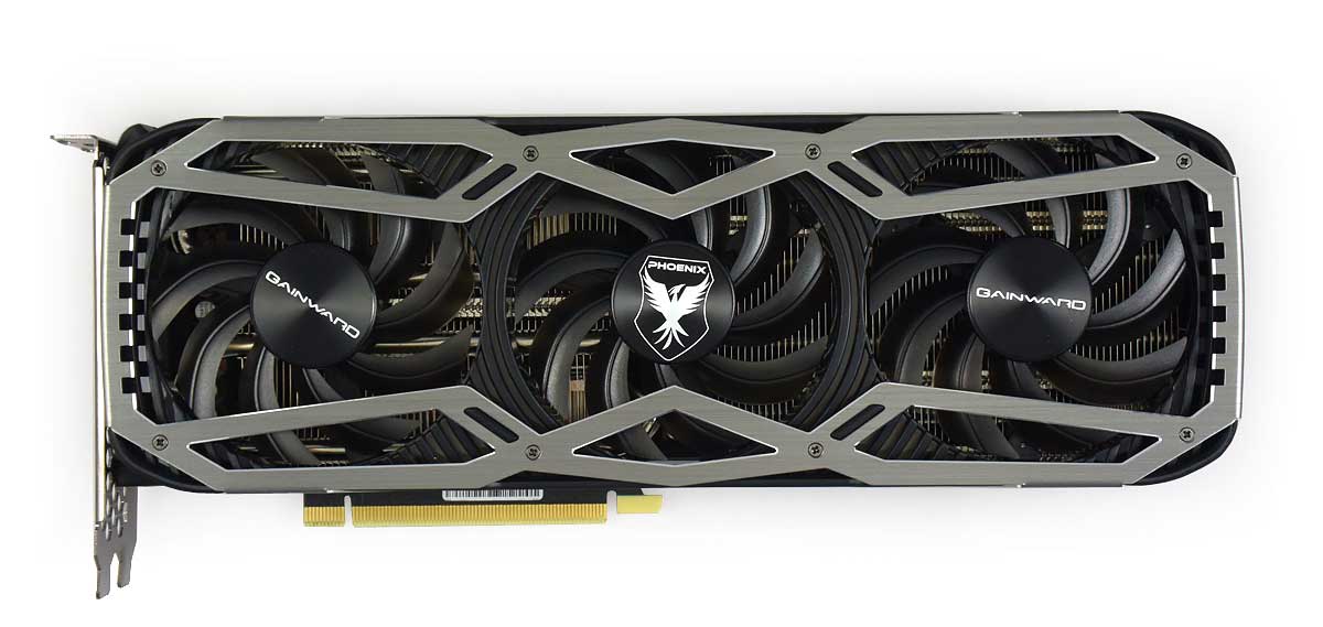 Gainward RTX 3080 Phoenix GS 10G; čelní strana