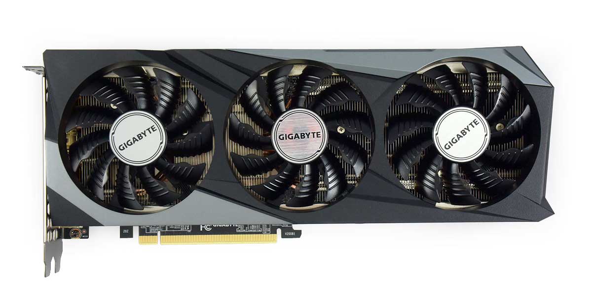 Gigabyte RTX 3070 Gaming OC 8G; čelní strana