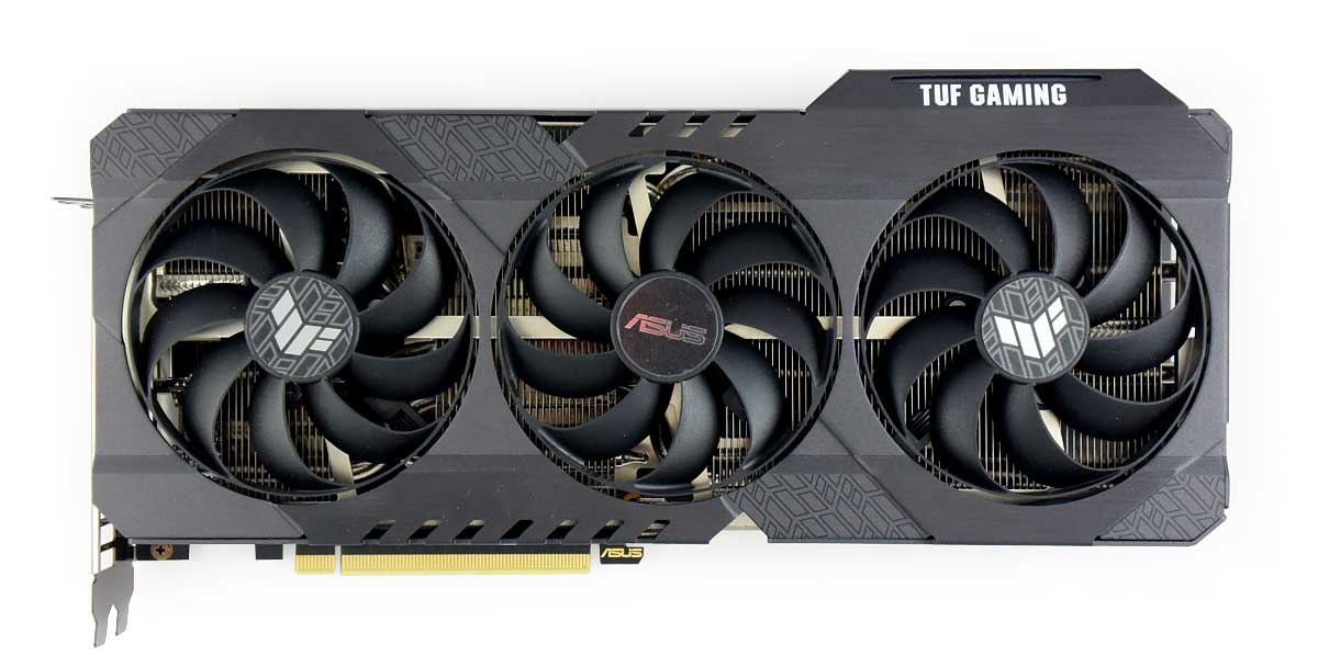 Asus TUF RTX 3070 O8G Gaming; čelní strana