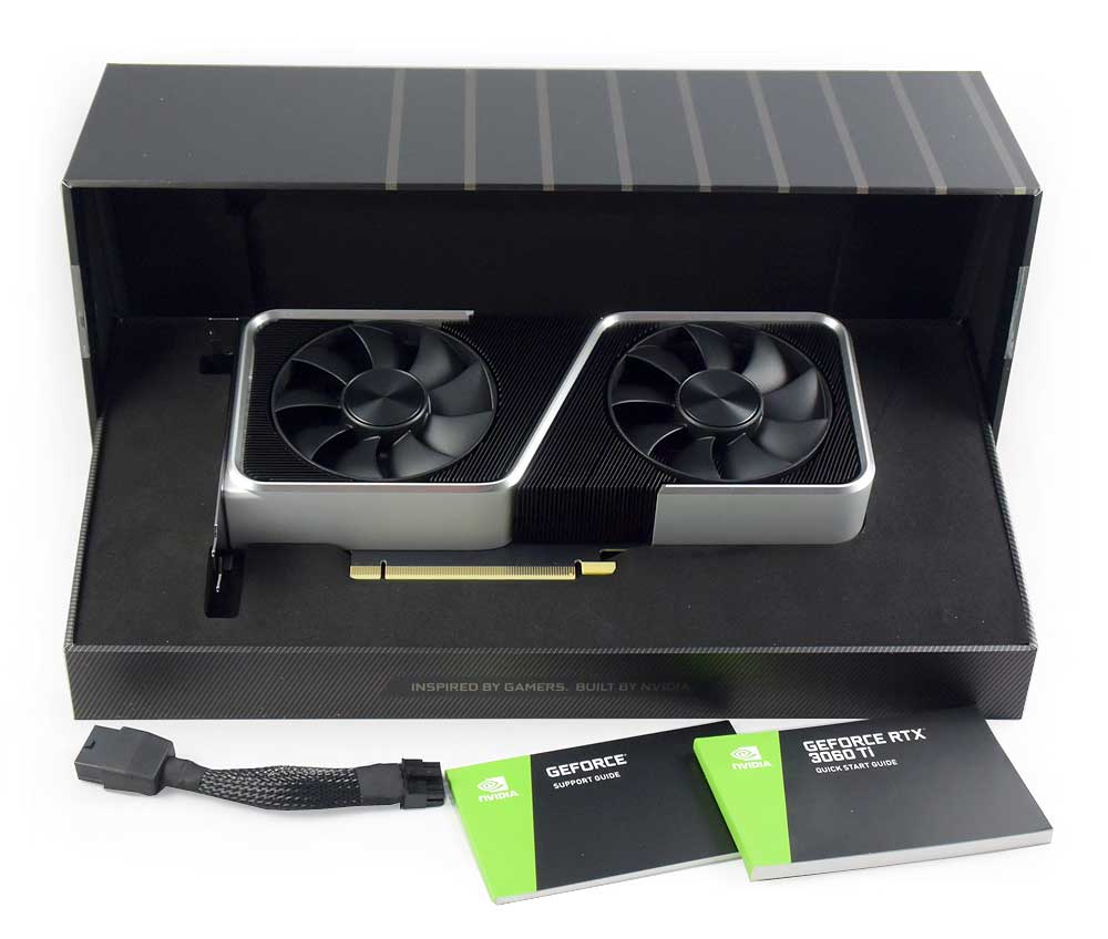 NVIDIA RTX 3060 Ti Founders Edition; balení