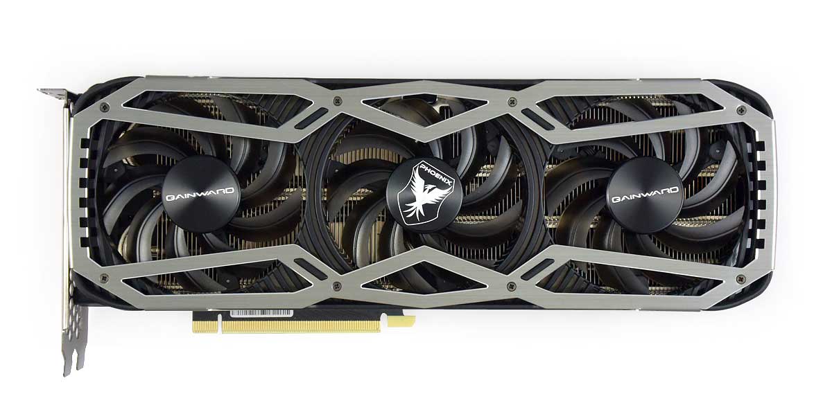 Gainward RTX 3060 Ti Phoenix GS 8G; čelní strana