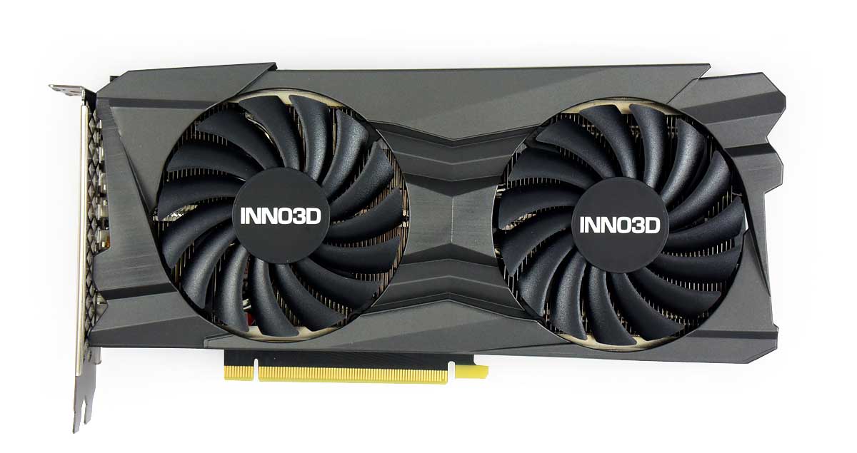 Inno3D RTX 3060 Ti TWIN X2 OC 8G; čelní strana