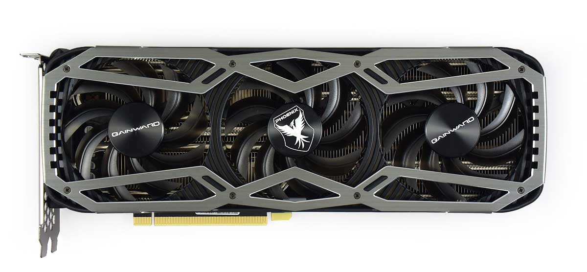 Gainward RTX 3090 Phoenix GS 24G; čelní strana