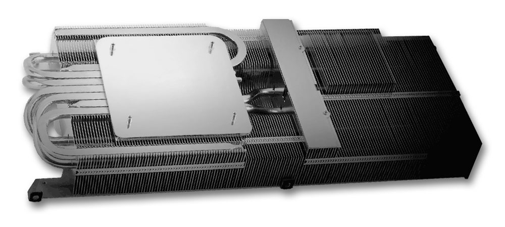 Asus TUF RX 6800 XT O16G Gaming; chladič