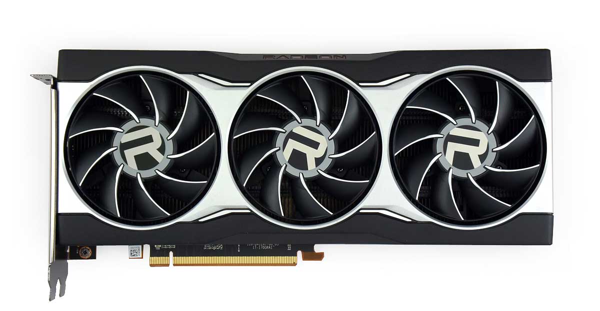 Sapphire Radeon RX 6800 16G; čelní strana