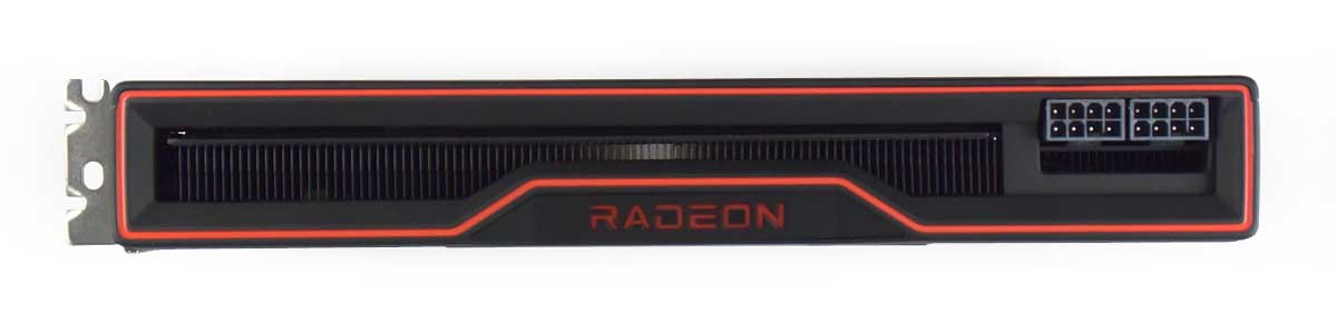 Sapphire Radeon RX 6800 16G; horní strana