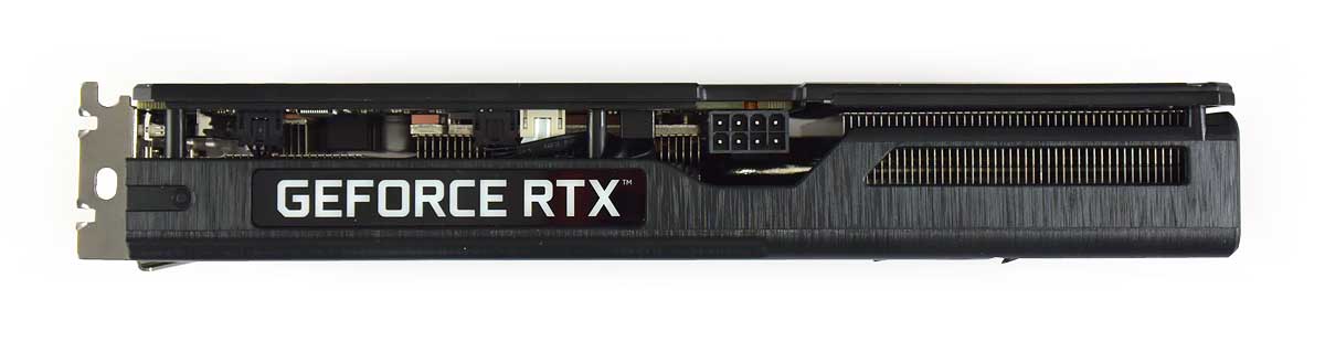 Gainward RTX 3060 Ghost OC 12G; horní strana
