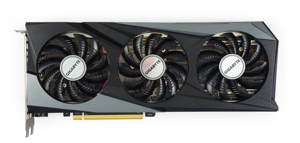 Gigabyte RX 6700 XT Gaming OC 12G; čelní strana