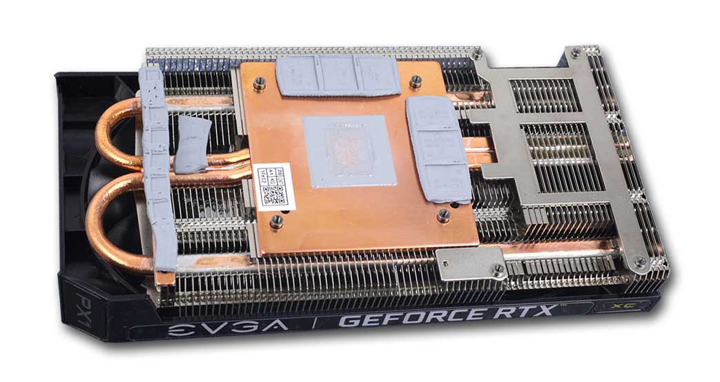 EVGA RTX 3060 XC Gaming 12G; chladič