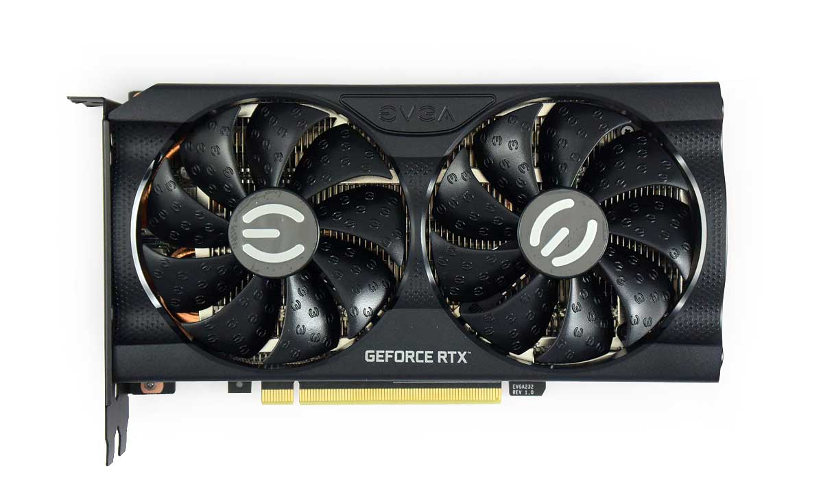 EVGA RTX 3060 XC Gaming 12G; čelní strana