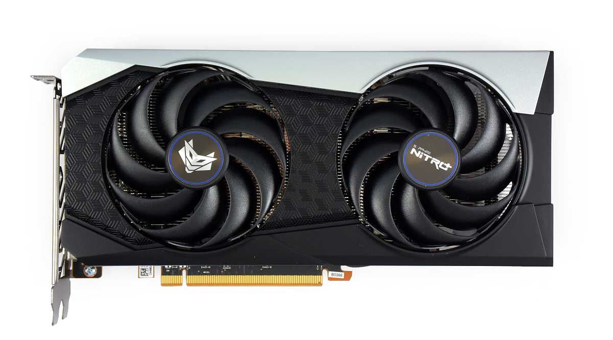 Sapphire NITRO+ RX 6600 XT 8G; čelní strana