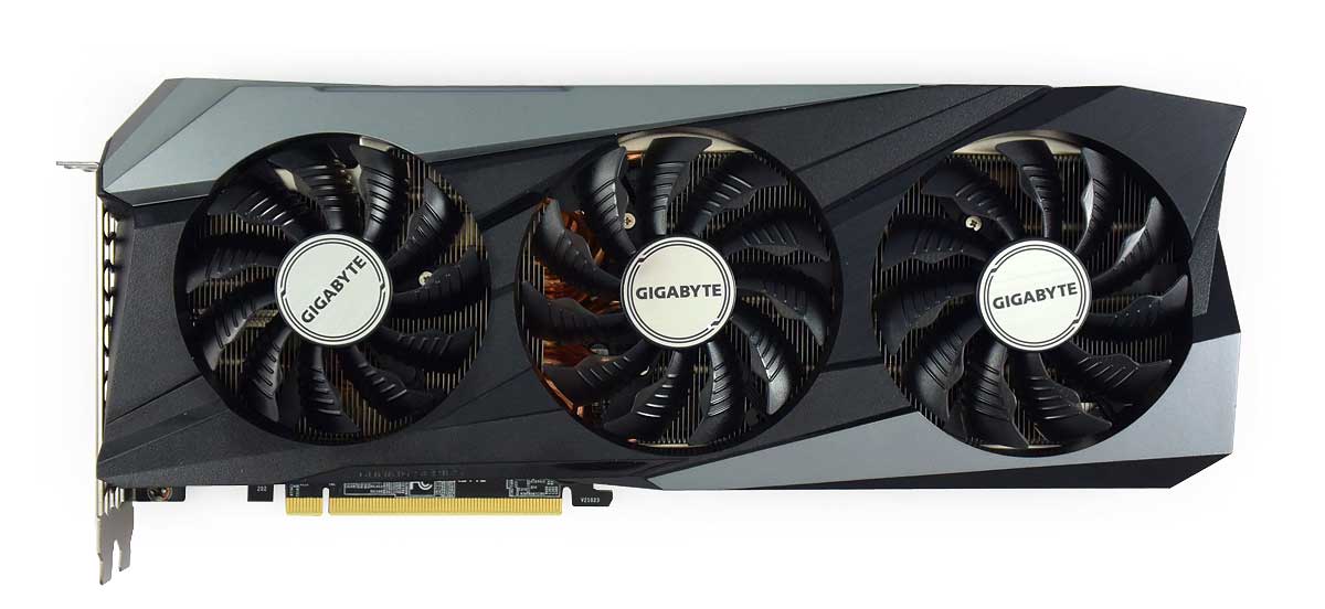 Gigabyte RTX 3070 Ti GAMING OC 8G; čelní strana