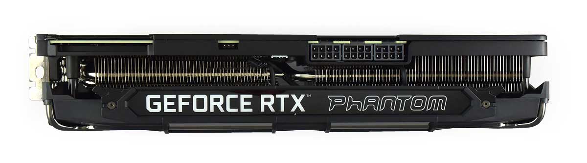 Gainward RTX 3080 Ti Phantom GS 12G; horní strana