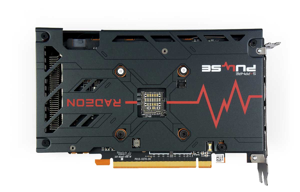 Pro zvětšení klikni Sapphire PULSE RX 6600 8G; zadní strana
