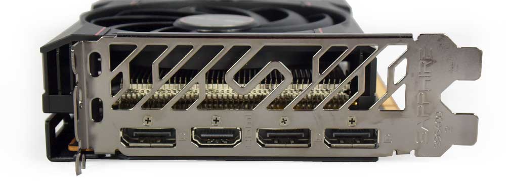Pro zvětšení klikni Sapphire PULSE RX 6600 8G obrazové výstupy