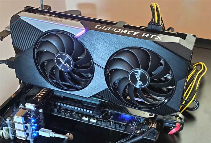 Asus DUAL RTX 3060 Ti O8G V2 