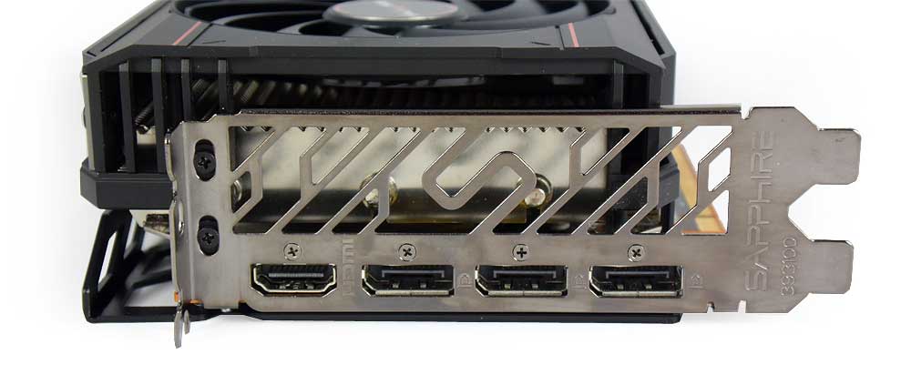 Sapphire PULSE RX 6800 16G obrazové výstupy