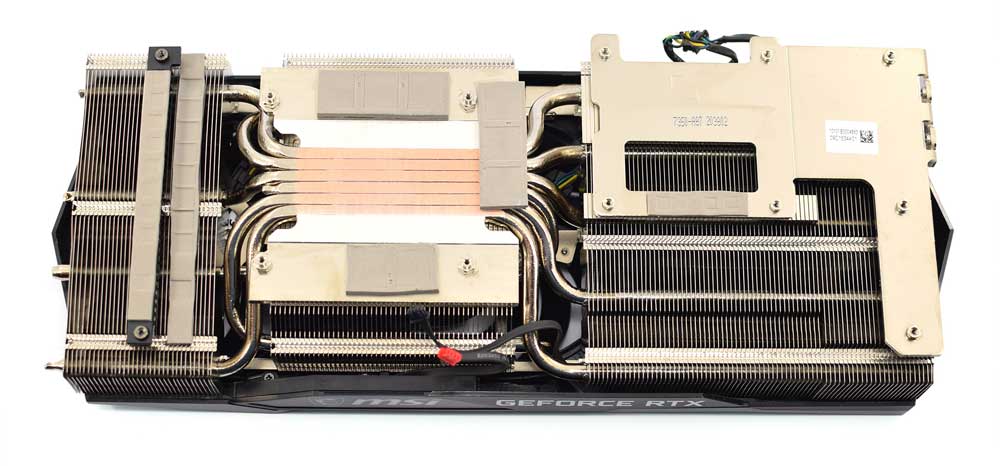 MSI RTX 3070 Gaming TRIO Plus 8G; chladič
