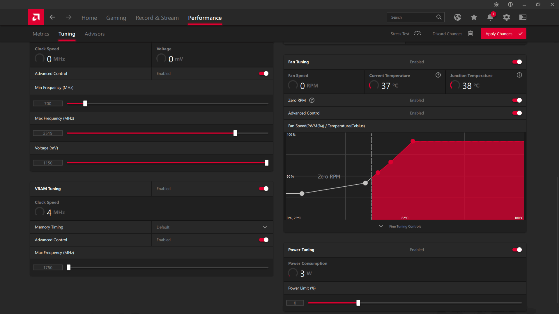 Asus GPU Tweak II; RSAE