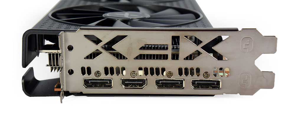 XFX RX 6600 XT SWFT 210 Core obrazové výstupy