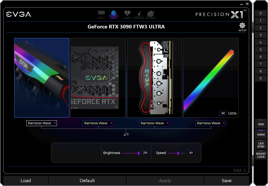 EVGA Precision X1 panel71