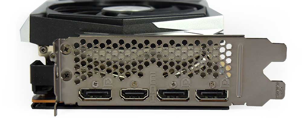 MSI RX 6650 XT GAMING X 8G obrazové výstupy