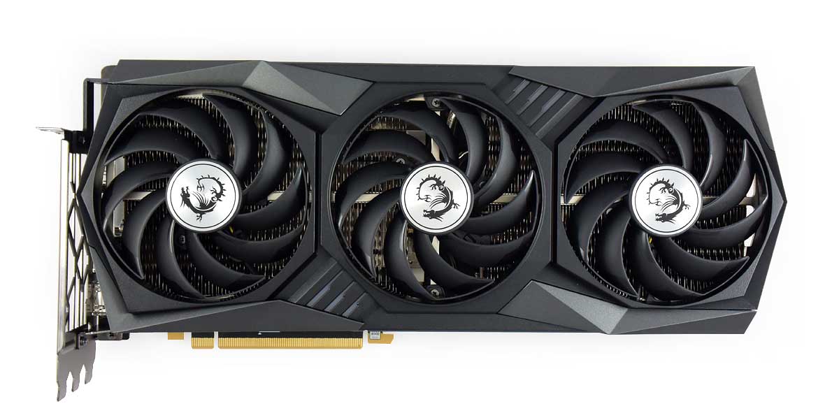 MSI RTX 3090 Ti GAMING X TRIO 24G; čelní strana