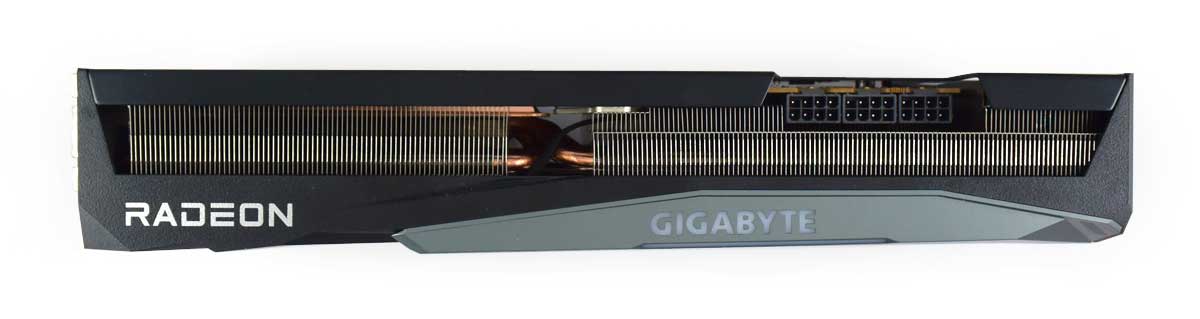 Gigabyte RX 6950 XT GAMING OC 16G; horní strana