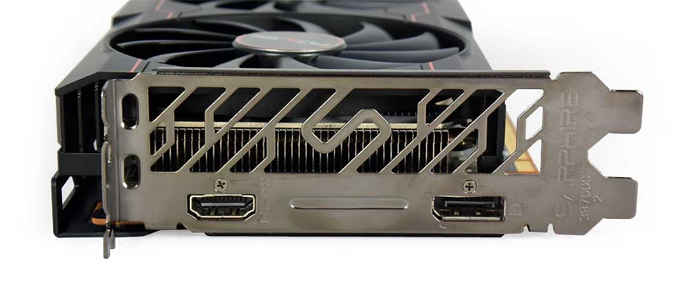 Pro zvětšení klikni Sapphire PULSE RX 6500 XT 8G obrazové výstupy