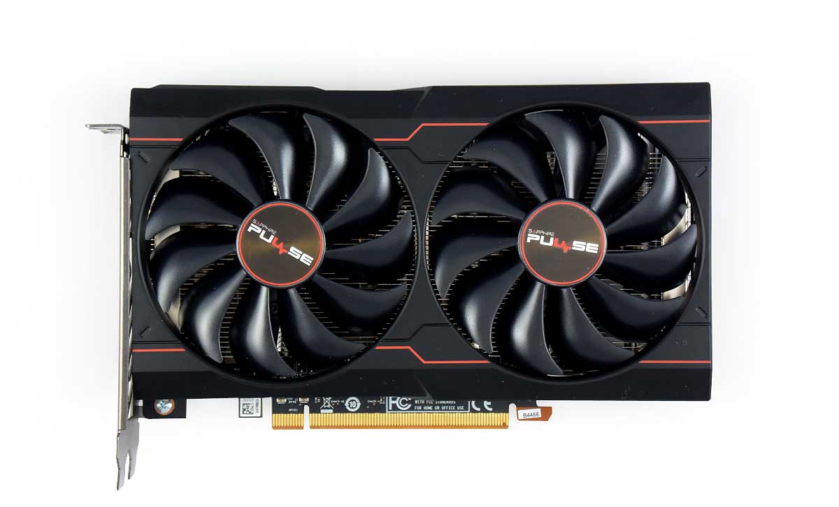 Pro zvětšení klikni Sapphire PULSE RX 6500 XT 8G; čelní strana