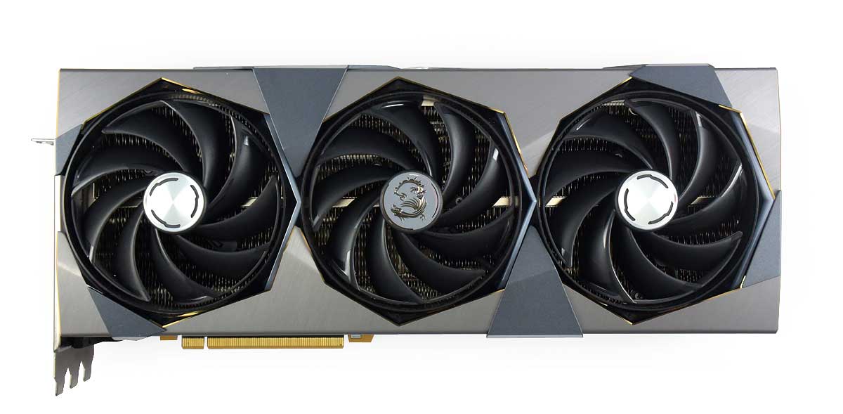 MSI RTX 4090 SUPRIM X 24G; čelní strana