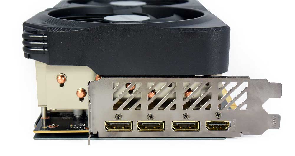 Gigabyte RTX 4080 GAMING OC 16G obrazové výstupy
