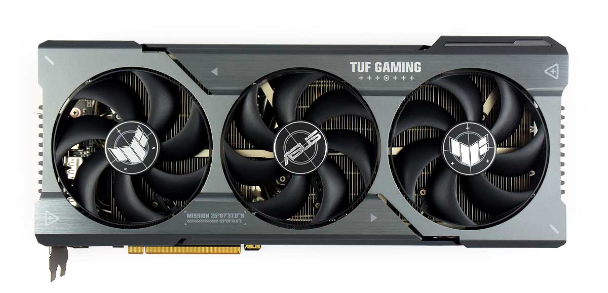 Asus TUF RX 7900 XT O20G Gaming; čelní strana