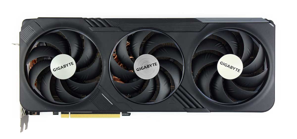 Gigabyte RTX 4070 Ti GAMING OC 12G; čelní strana