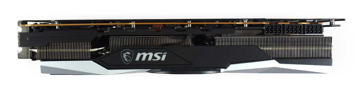 MSI RX 7900 XT GAMING TRIO Classic 20G; horní strana