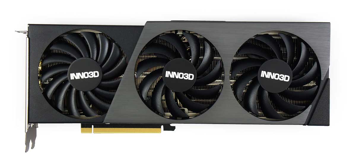 Inno3D RTX 4070 Ti X3 12G; čelní strana