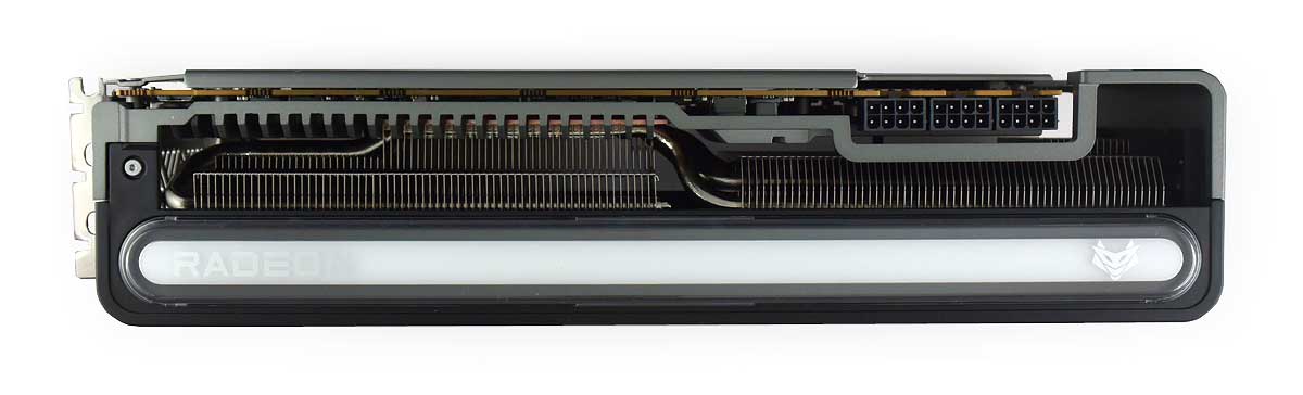 Sapphire NITRO+ RX 7900 XTX Vapor-X 24G; horní strana