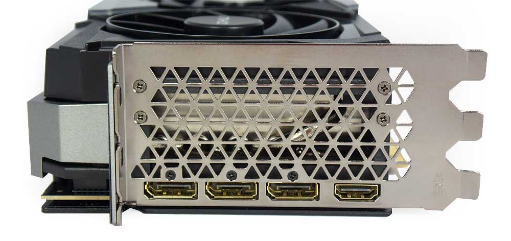 Inno3D RTX 4090 iCHILL X3 24G obrazové výstupy