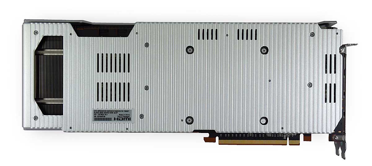 XFX Speedster MERC310 RX 7900 XT 20G; zadní strana
